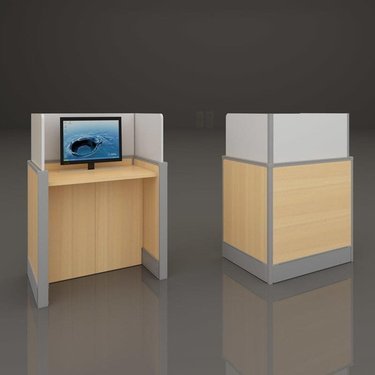 電子桌牌升降器無紙化會議系統終端設備智能辦公家具多媒體場景